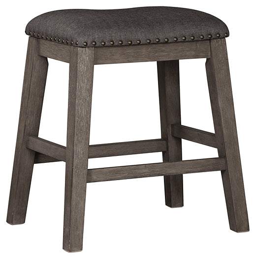 Caitbrook Upholstered Stool (2/CN)