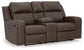 Lavenhorne DBL Rec Loveseat w/Console