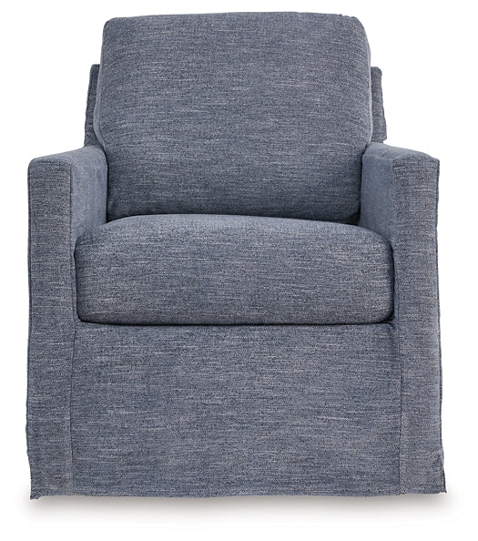 Nenana Next-Gen Nuvella Swivel Glider Accent Chair