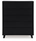 Danziar King Panel Headboard with Mirrored Dresser, Chest and Nightstand