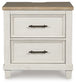 Shaybrock Two Drawer Night Stand