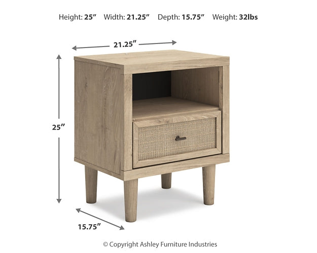 Cielden King Panel Headboard with Dresser and 2 Nightstands