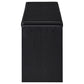 Arrington Storage Bench Black