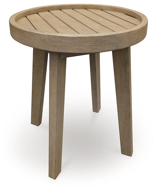 Marina Sun Round End Table