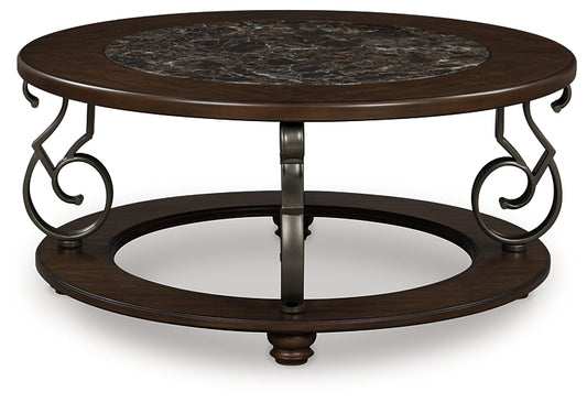 Frallyn Round Cocktail Table