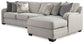 Dellara 3-Piece Sectional with Chaise