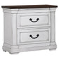 Hillcrest 5-piece Queen Bedroom Set Distressed White