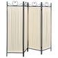 Dove 4-Panel Room Divider Folding Shoji Screen Beige