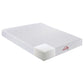 Key 10" Eastern King Memory Foam Mattress White